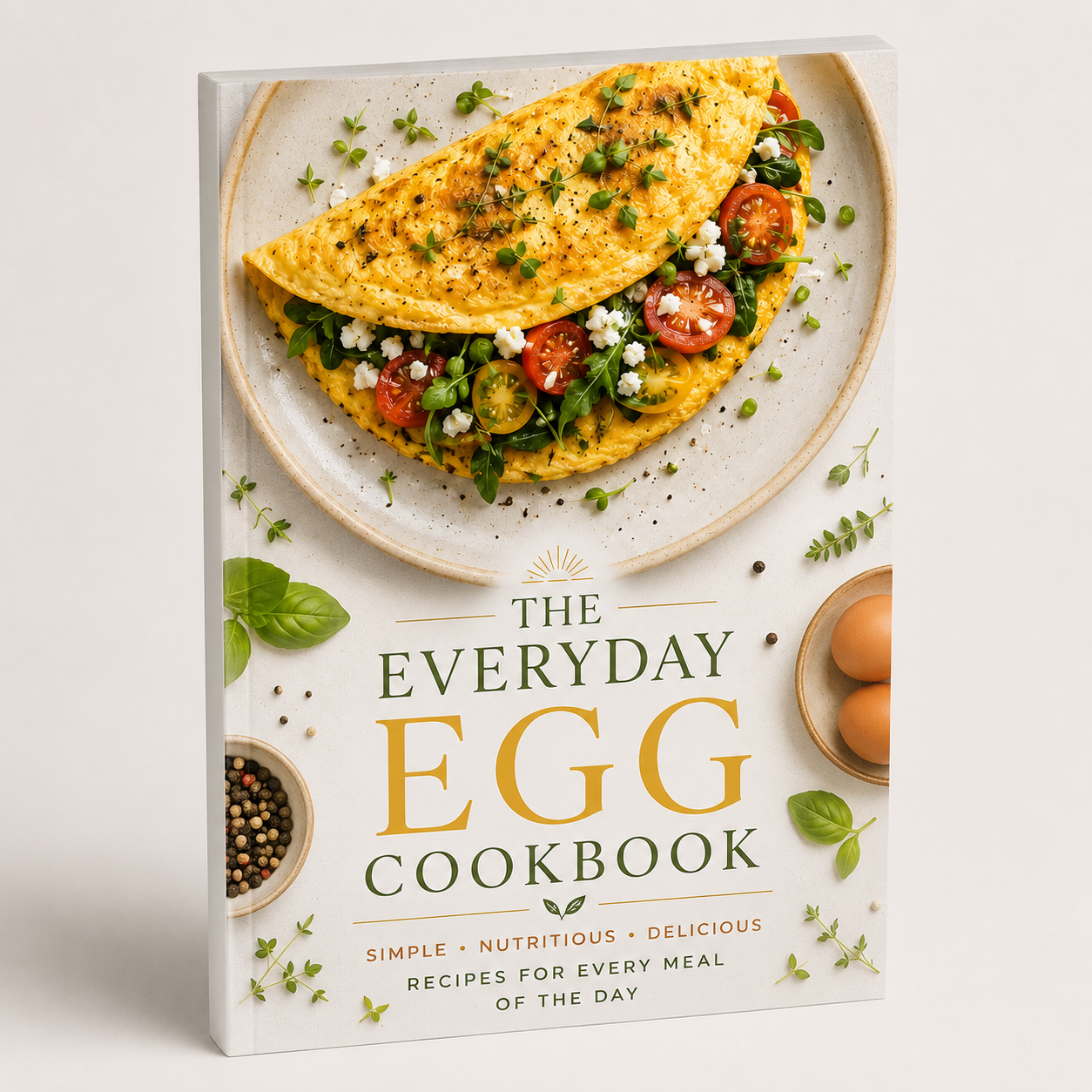 Egg Cookbook: Easy & Delicious Ways to Cook Your Eggs - Creative Breakfast Recipes, Quick Egg Meals, Healthy Dishes, Classic Favorites & Everyday Cooking Ideas